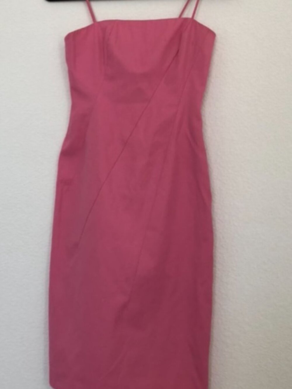 Elegant Pink Vintage Sleeveless Dress
